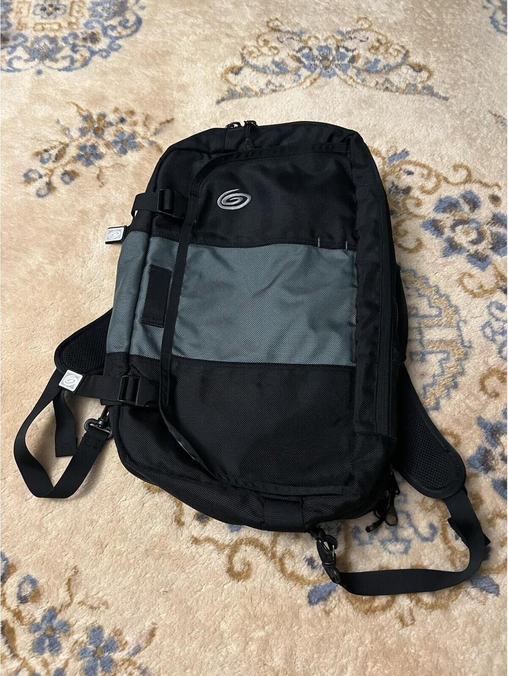 Timbuk2 Outtawhack Laptop Messenger Briefcase Backpack Black -No Shoulder Strap